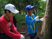 秘密基地作り