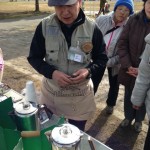 9パーコレーターで淹れた食後のコーヒーも好評
